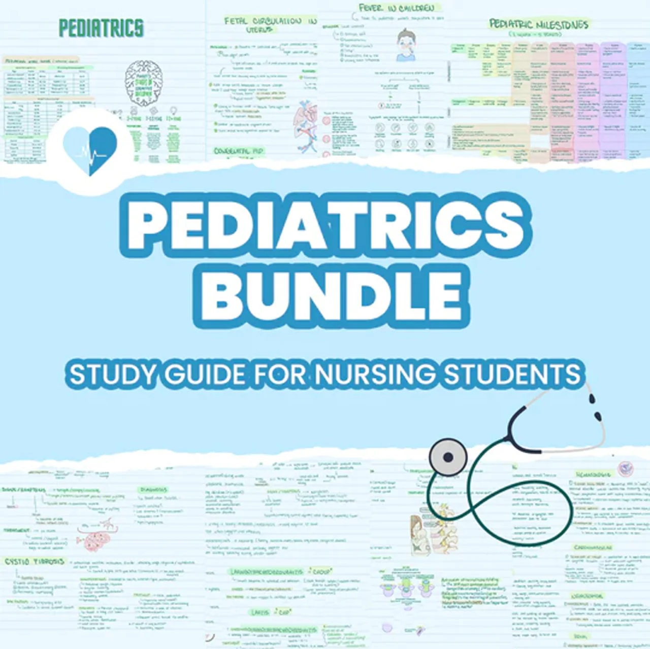 nursing2 Pediatrics Notes Bundle - Image 1